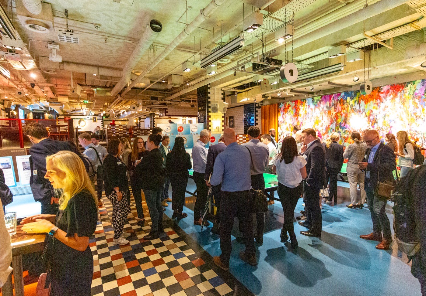 Circular Steel networking at a past event